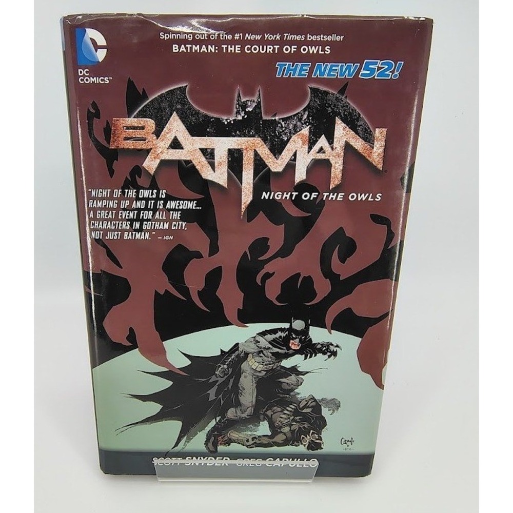 DC Comics Batman Night of the Owls Hardcover Graphic Novel‎ #1 New 52 HC